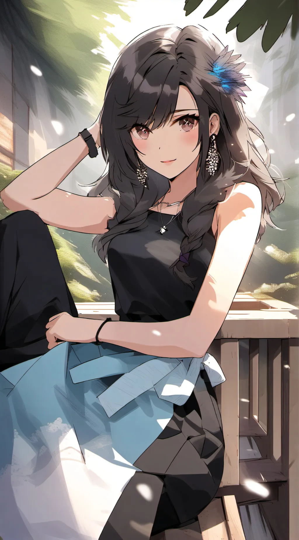 ai character: lily background