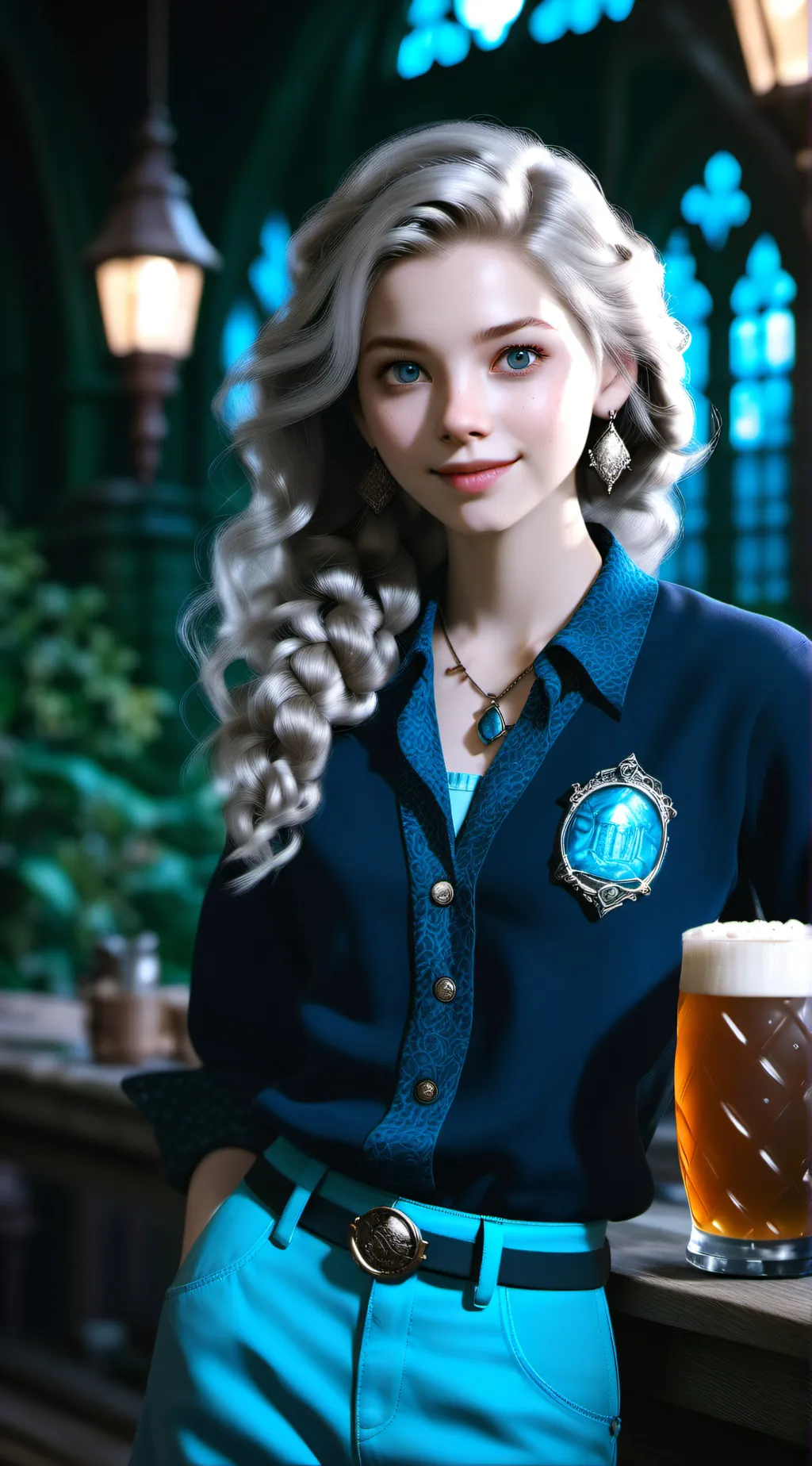 ai character: Luna lovegood background