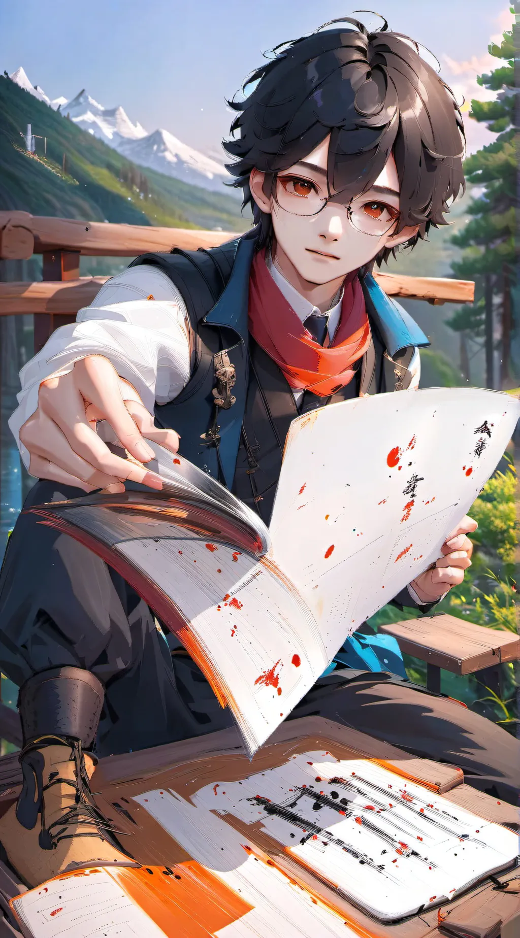 ai character: sammy background