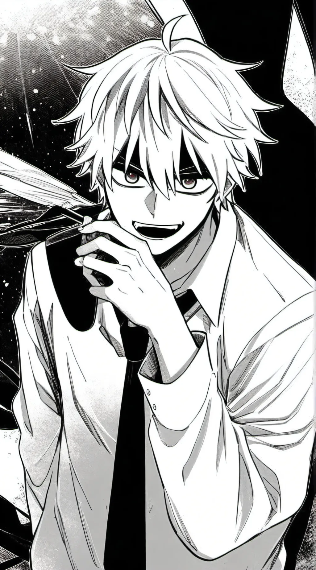 ai character: bakugo background