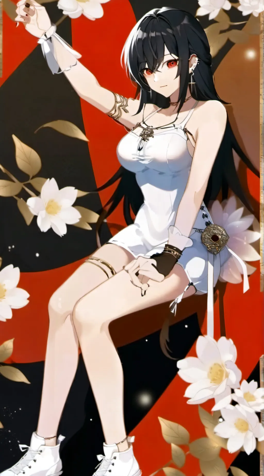 ai character: lilyyyyy background