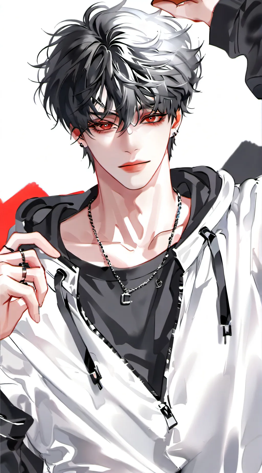 ai character: Focus.👀❤️ background