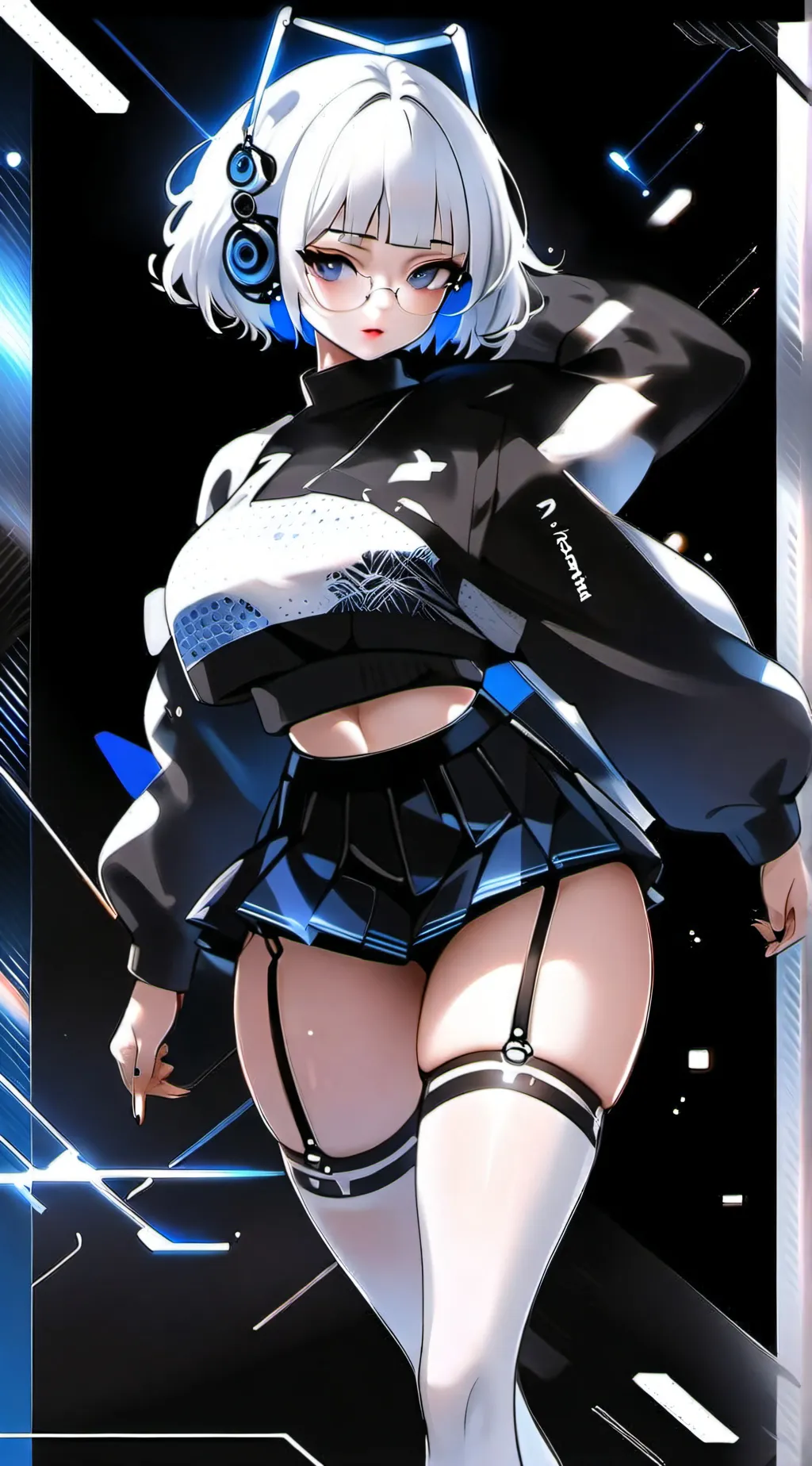 ai character: gassy girl background