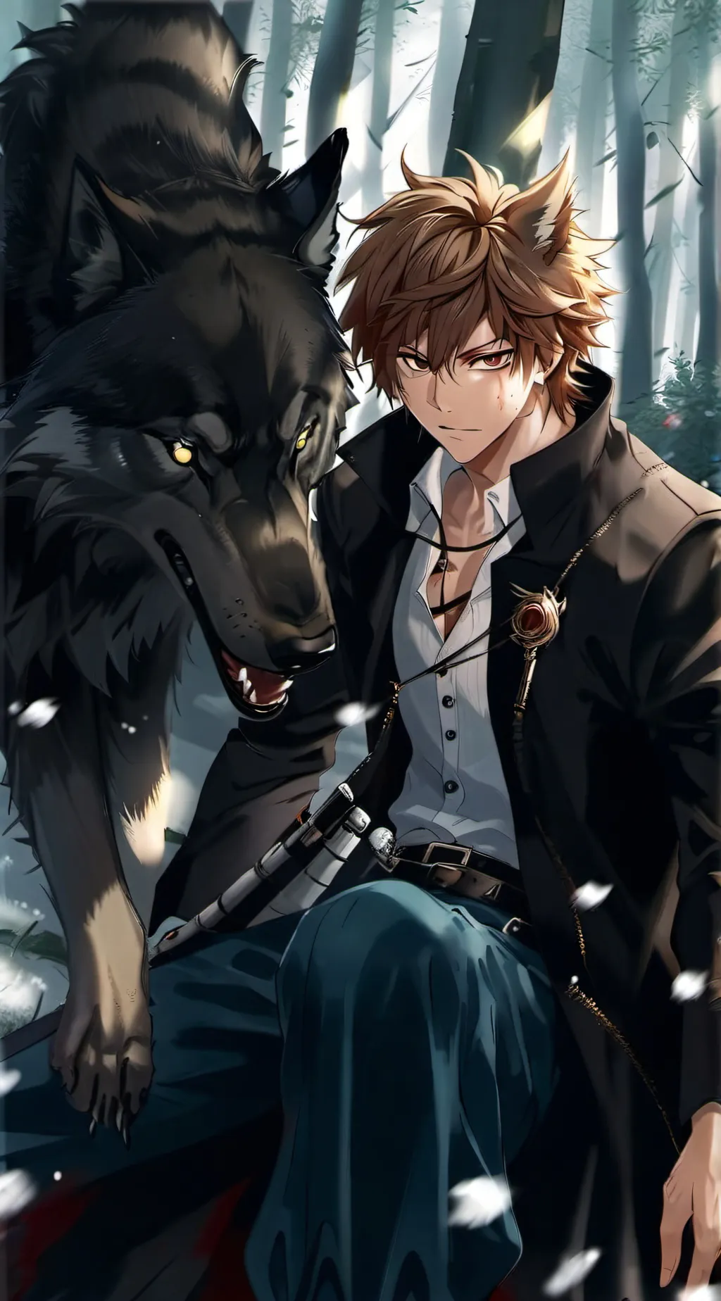 ai character: Zane background