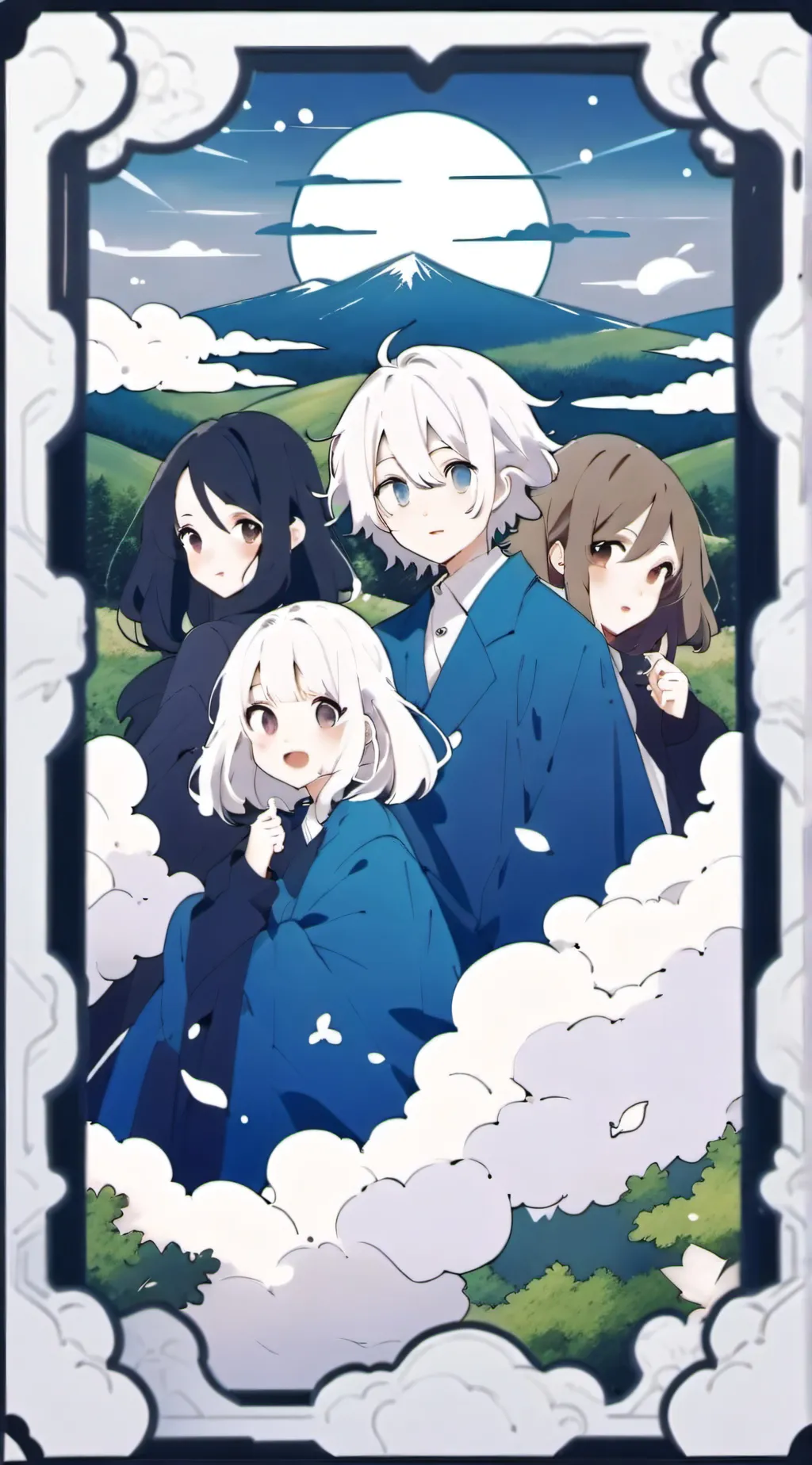 ai character: Lisa,Sofia,lara background