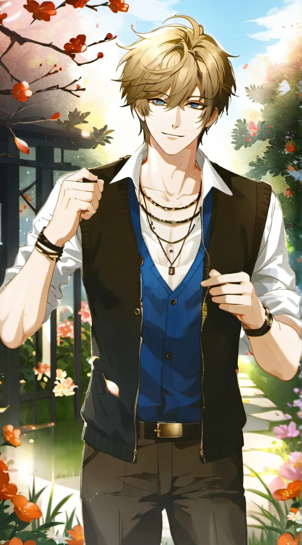 ai character: Vincent  background