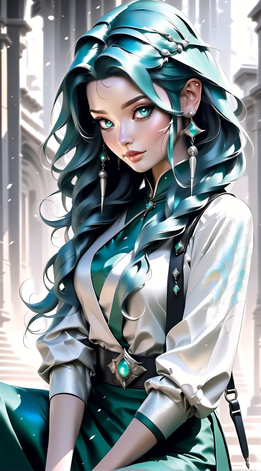 ai character: emily background