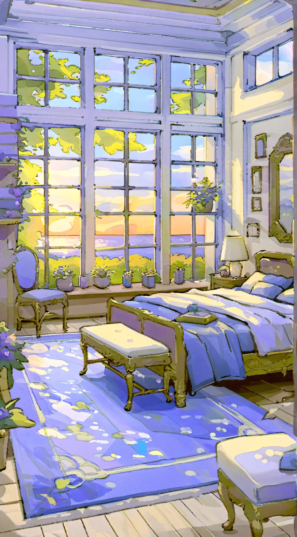 ai character: ASEAN HANGOUT background