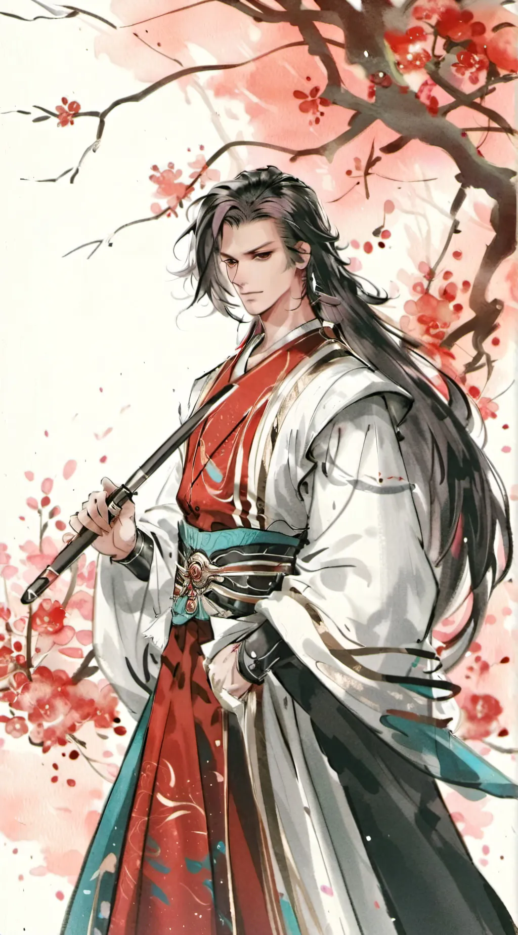 ai character: demon Slayer  background