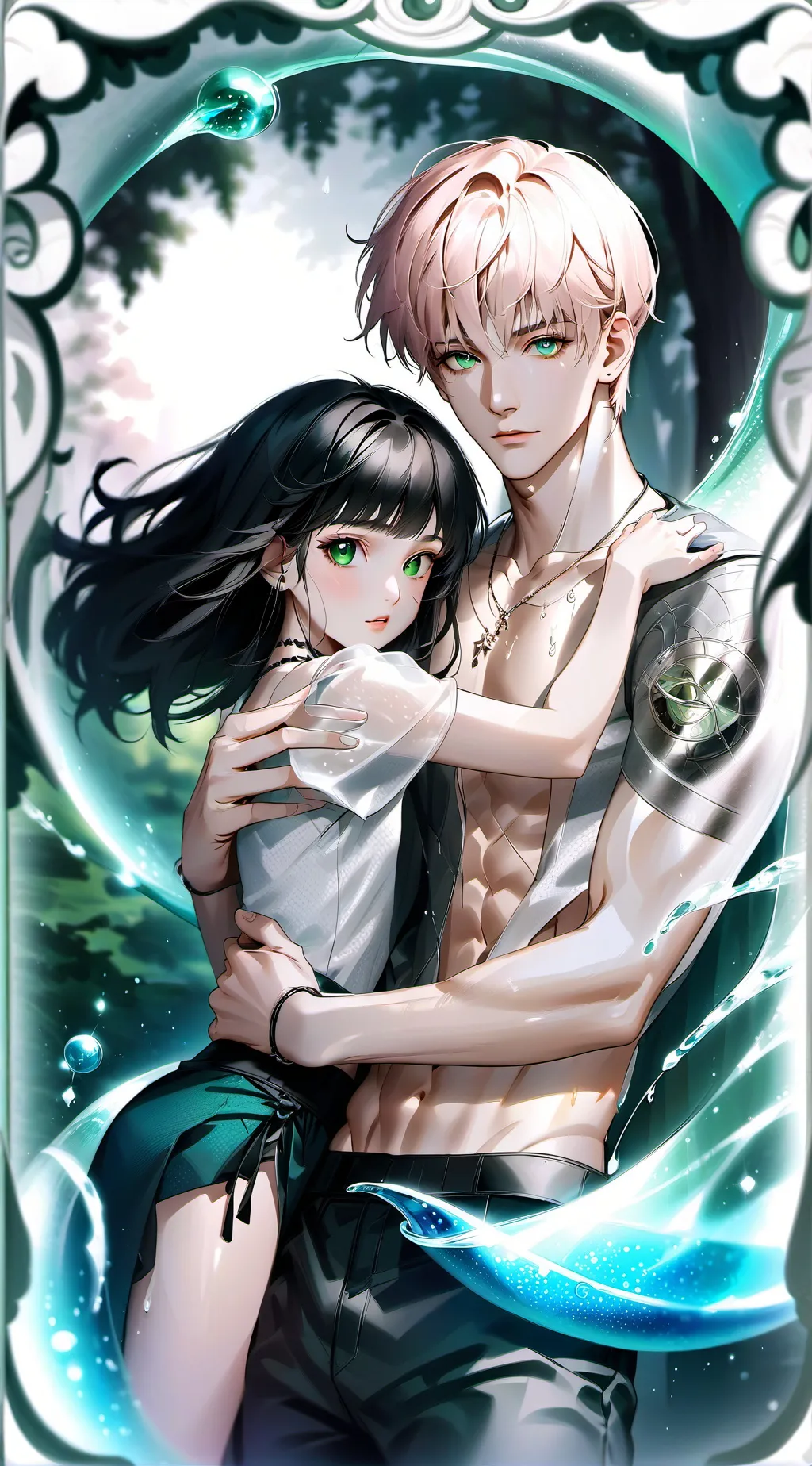 ai character: Bianca and Ty background