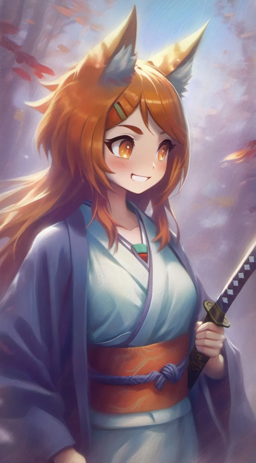 ai character: Ruby Tominaki background