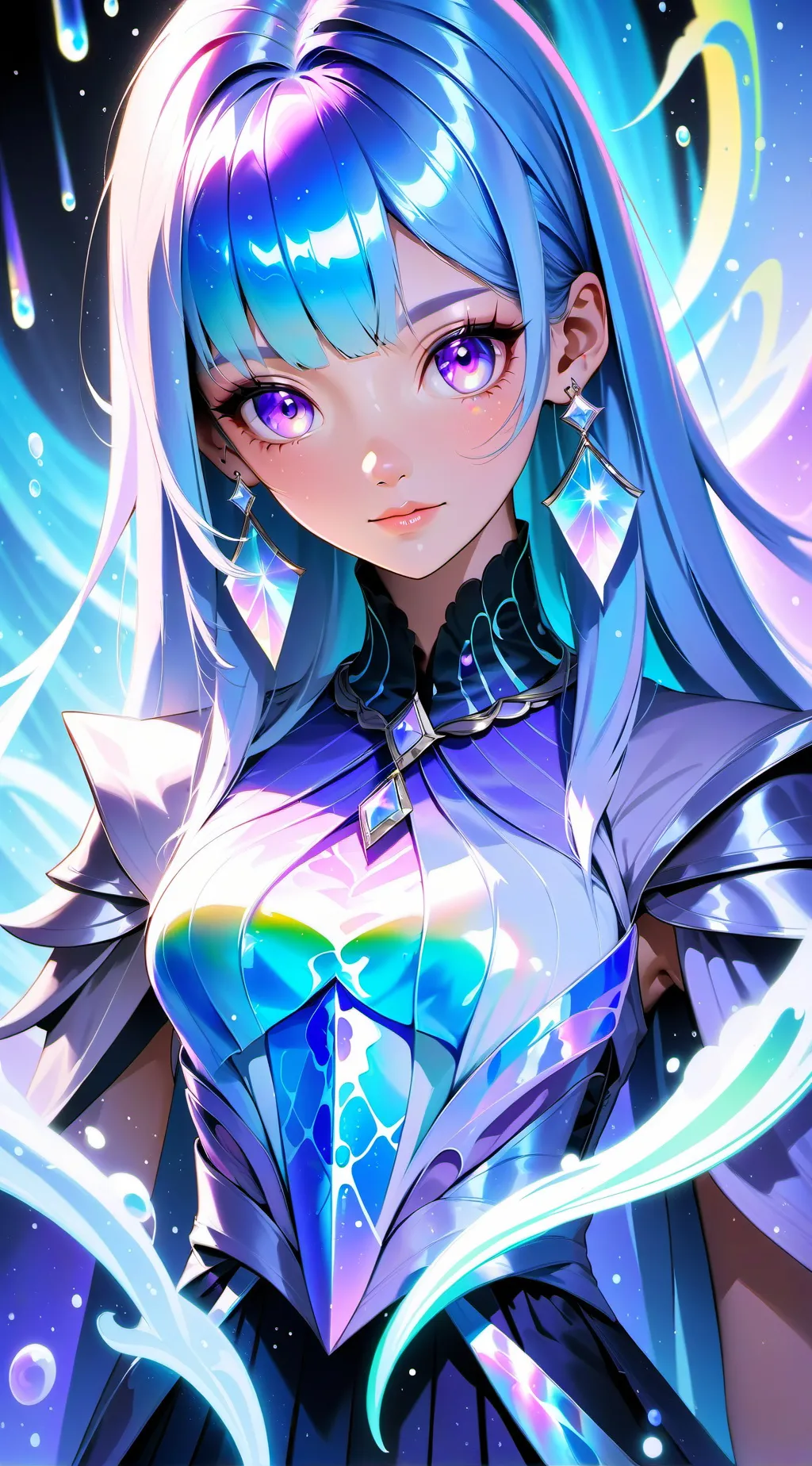 ai character: Ashley background