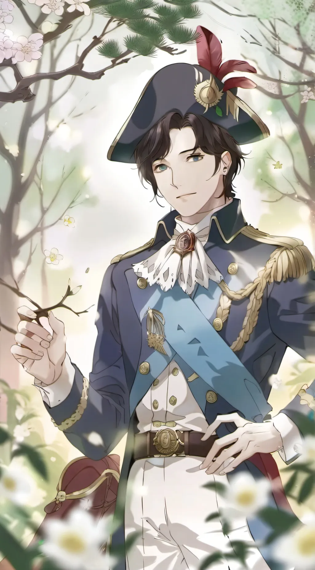 ai character: napoleon background