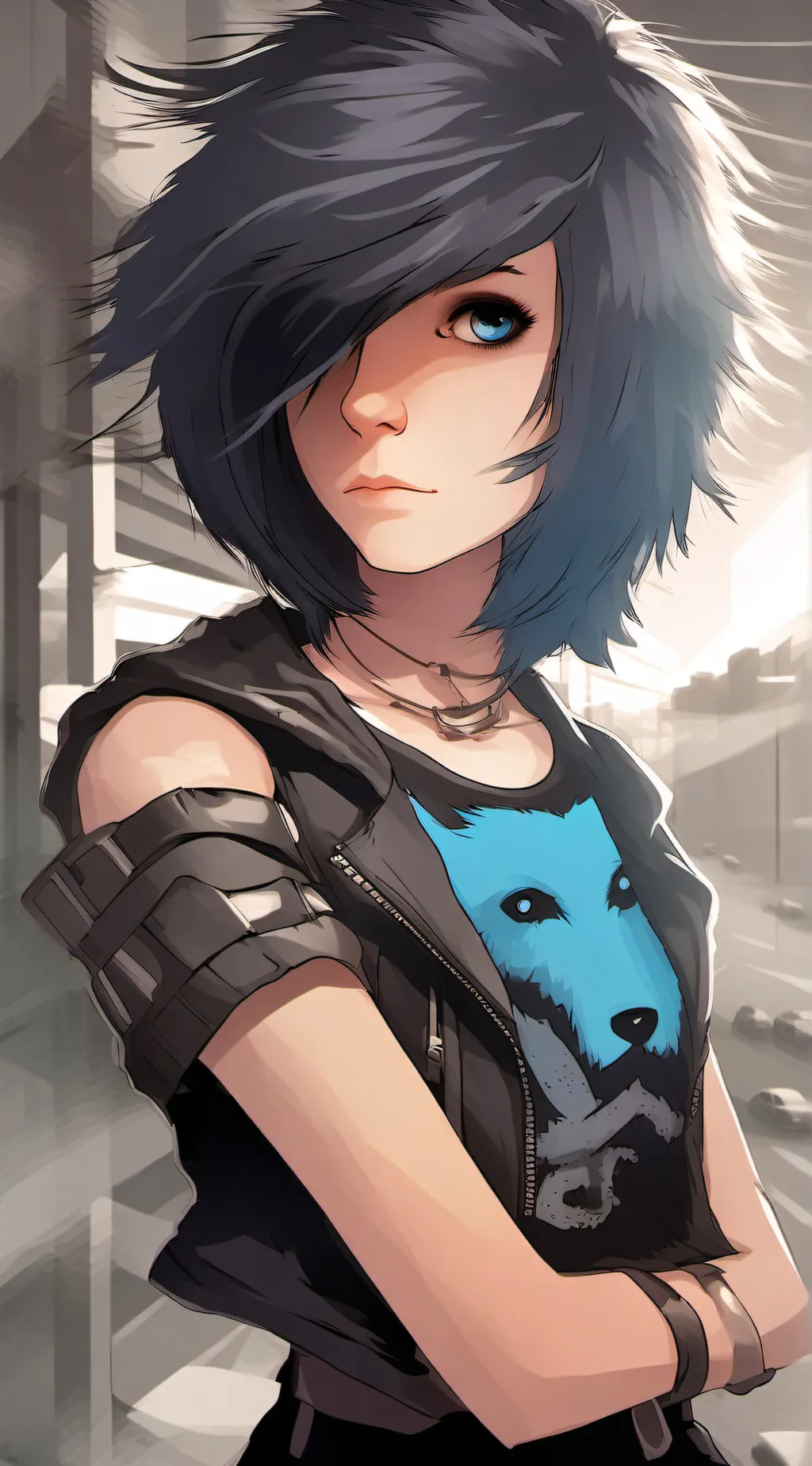 ai character: ME UPDATE  background