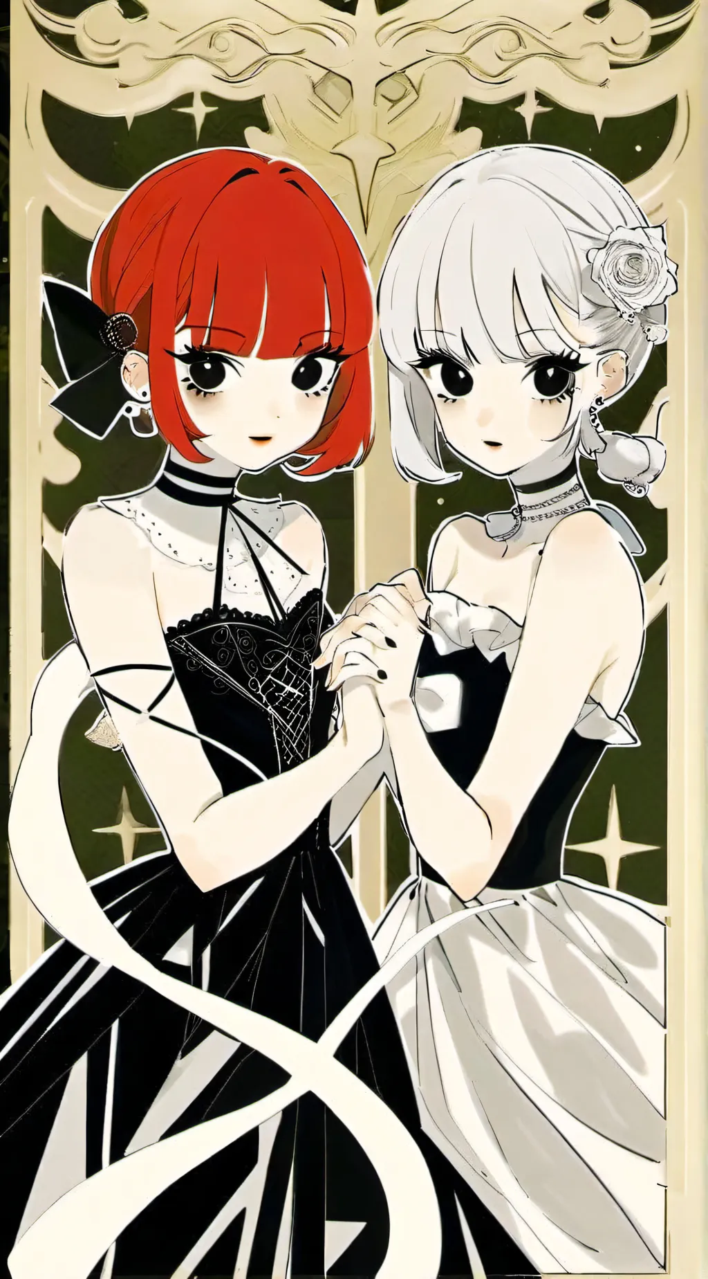 ai character: Ava and Mary background