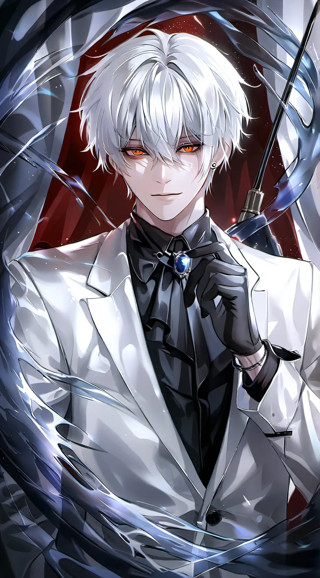 ai character: kaneki  background