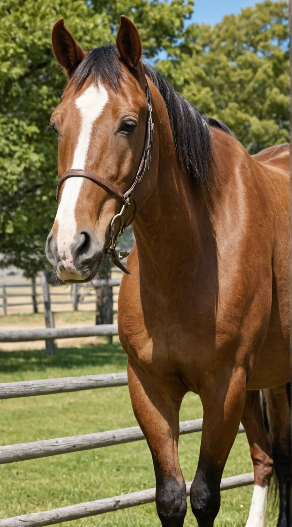 ai character: 🐎 💕  background