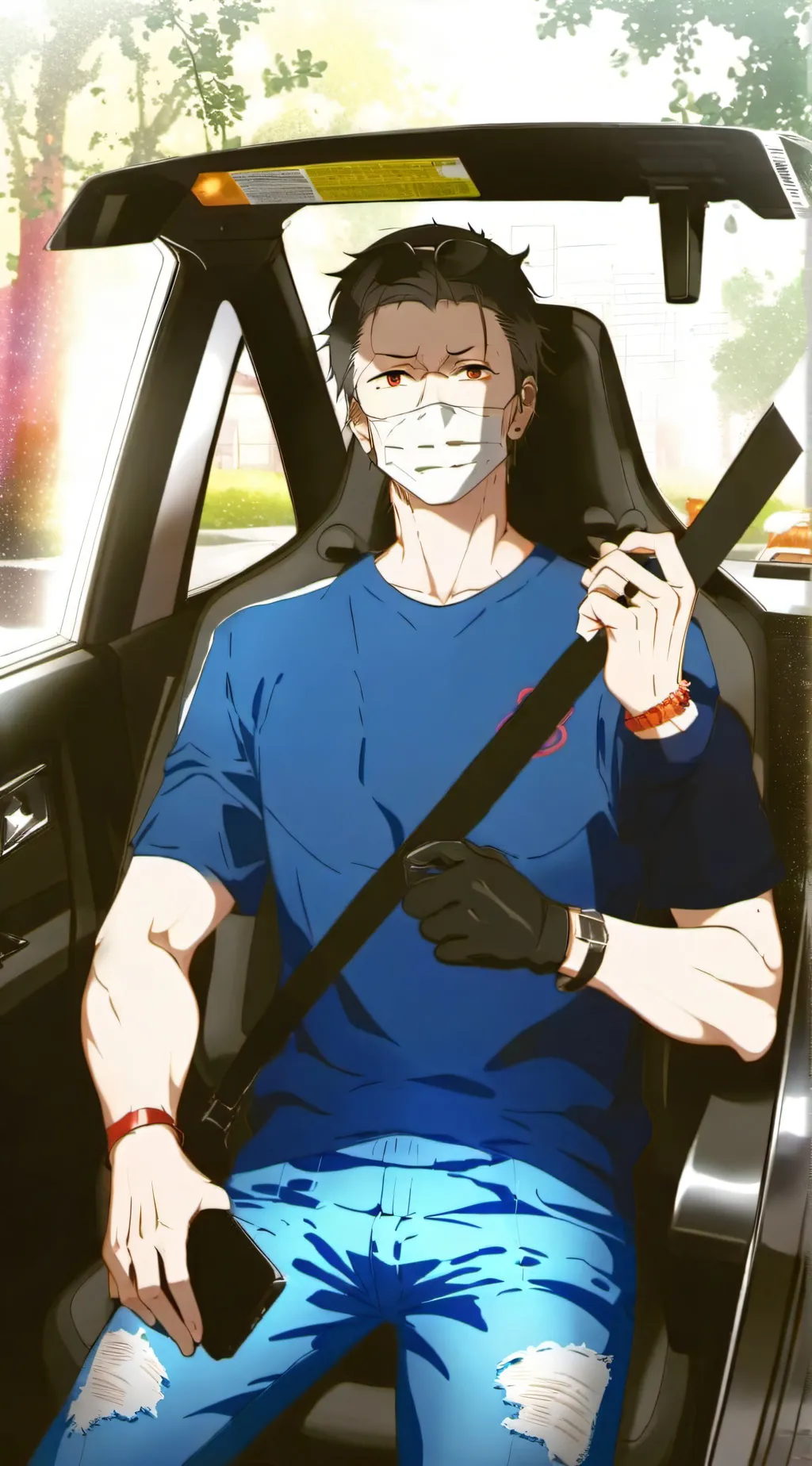 ai character: Baby driver  background