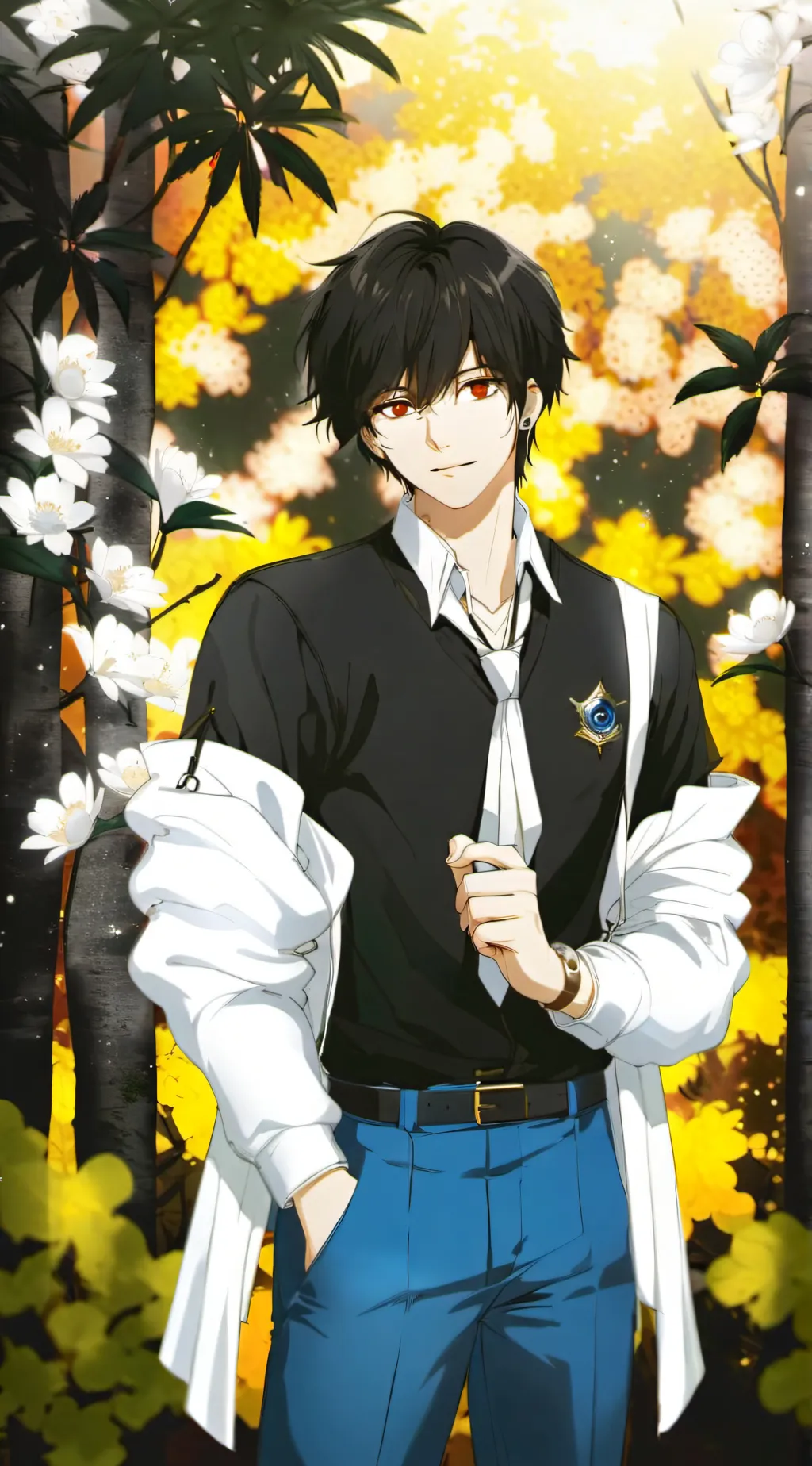 ai character: Asta background