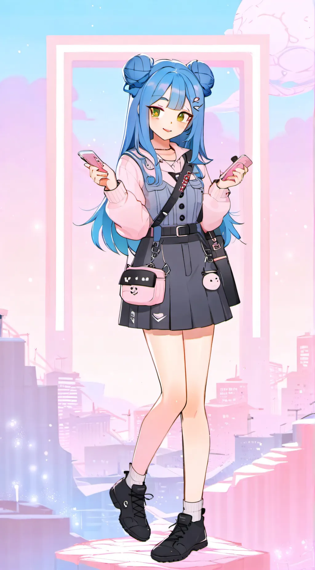 ai character: skz  background