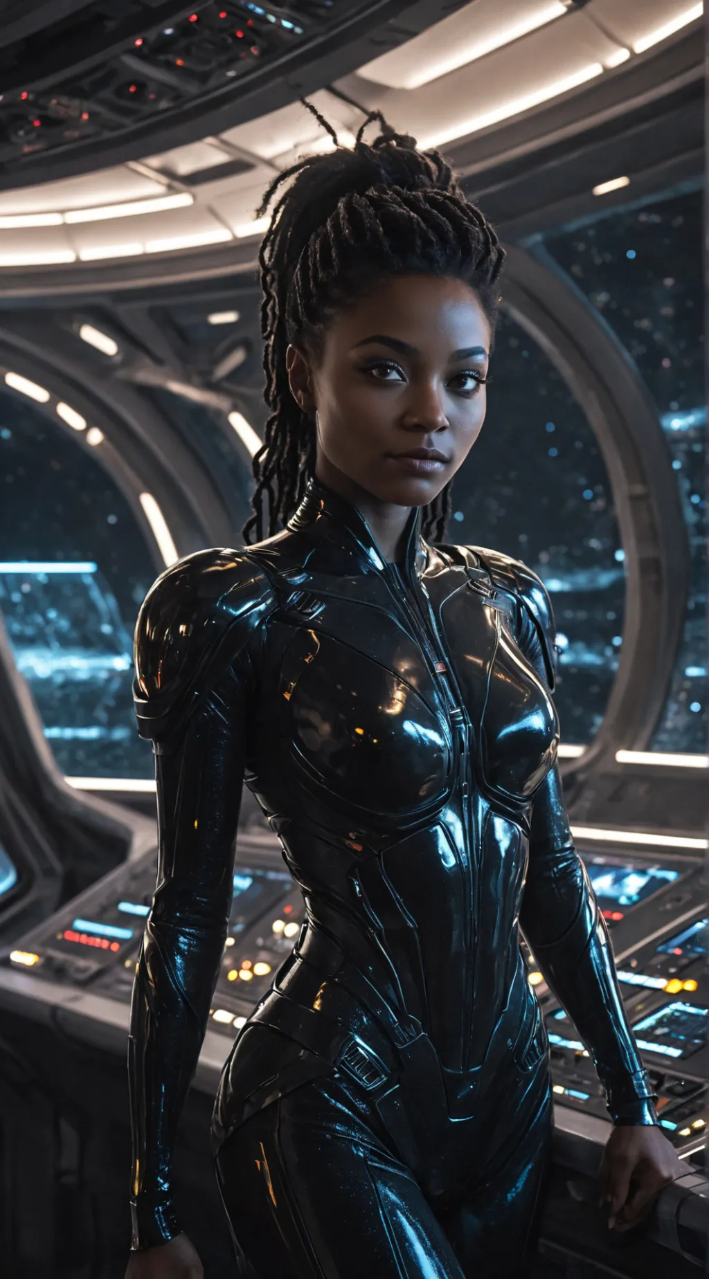 ai character: Alien Maiden  background