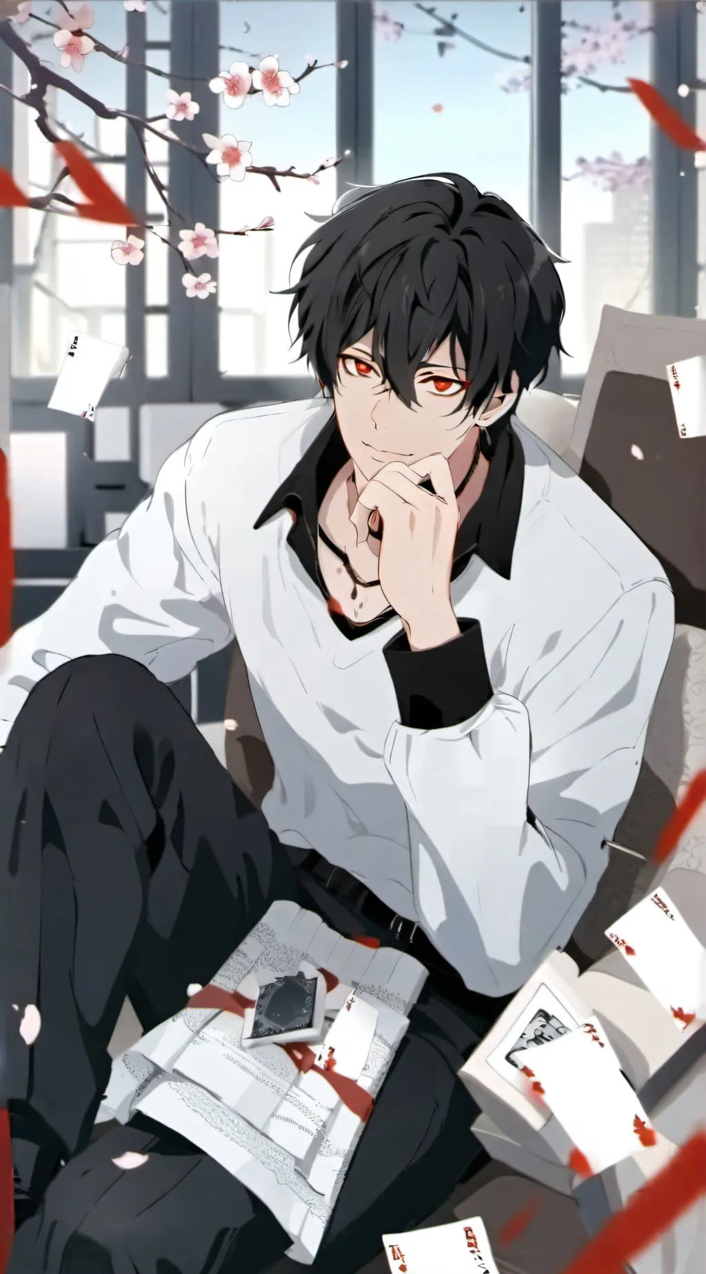 ai character: Arron background