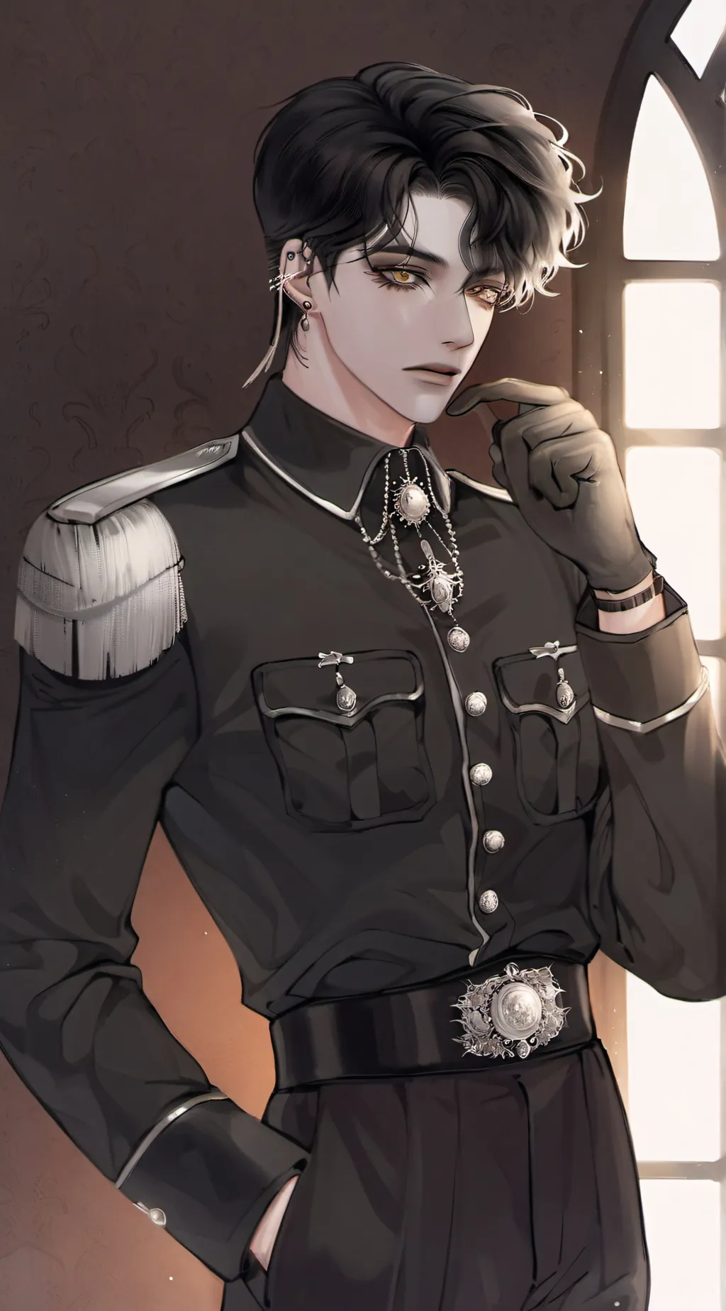 ai character: Leo background