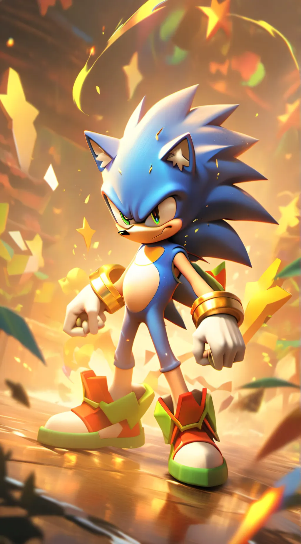 ai character: sonic.exe background
