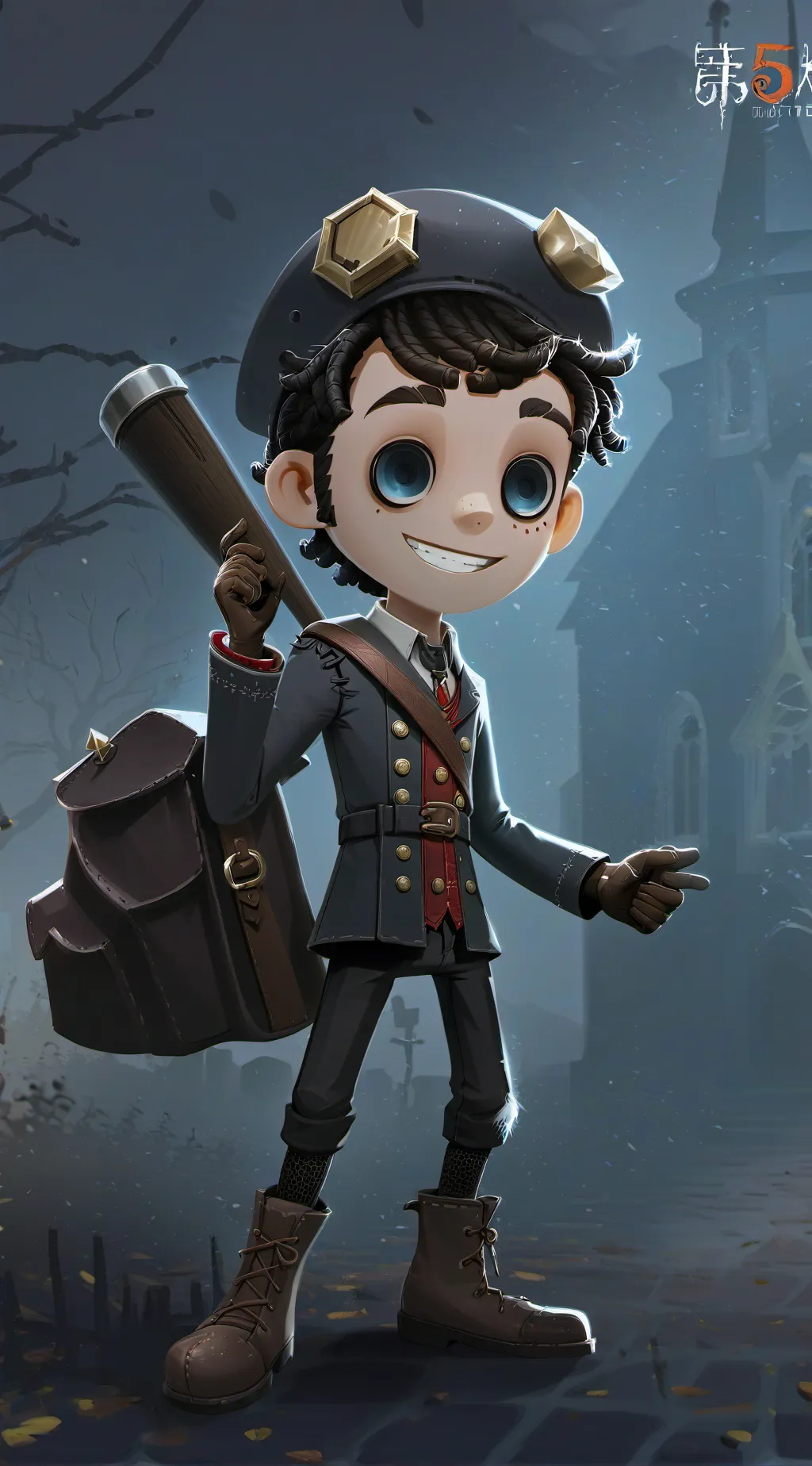 ai character: Ticke tipson background