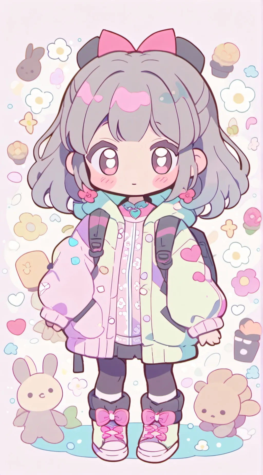 ai character: Minji background