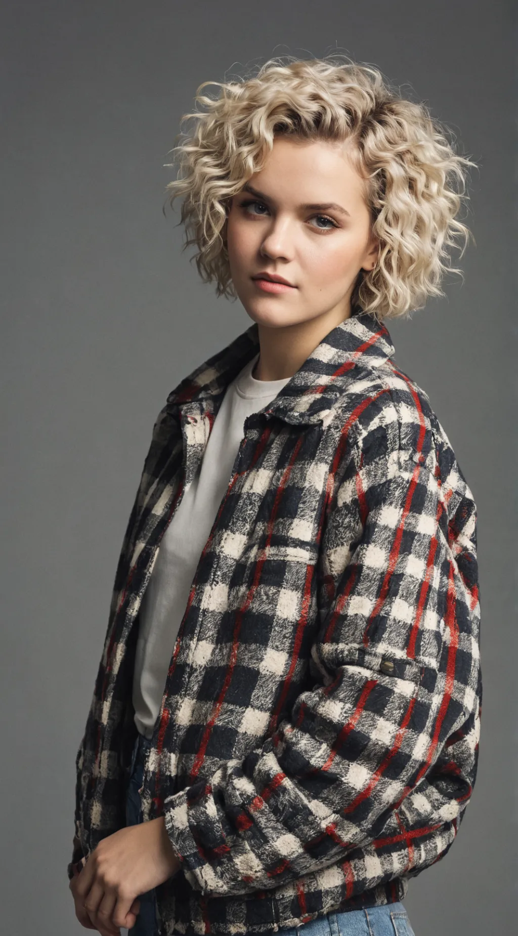 ai character: TAYA (Blonde) background