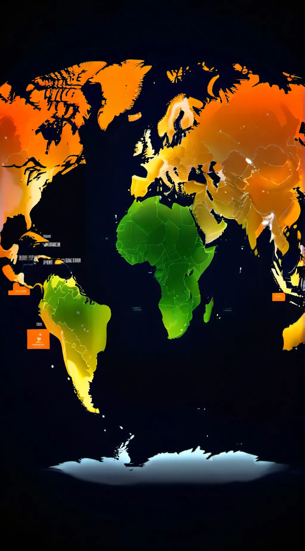 ai character: COUNTRYBALLS background