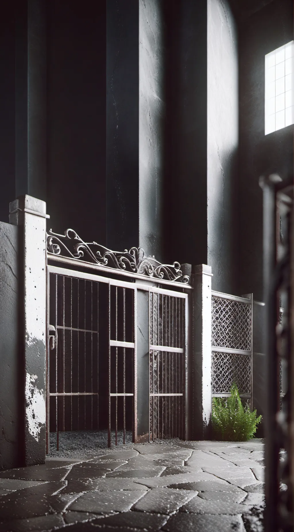 ai character: Fun jail background