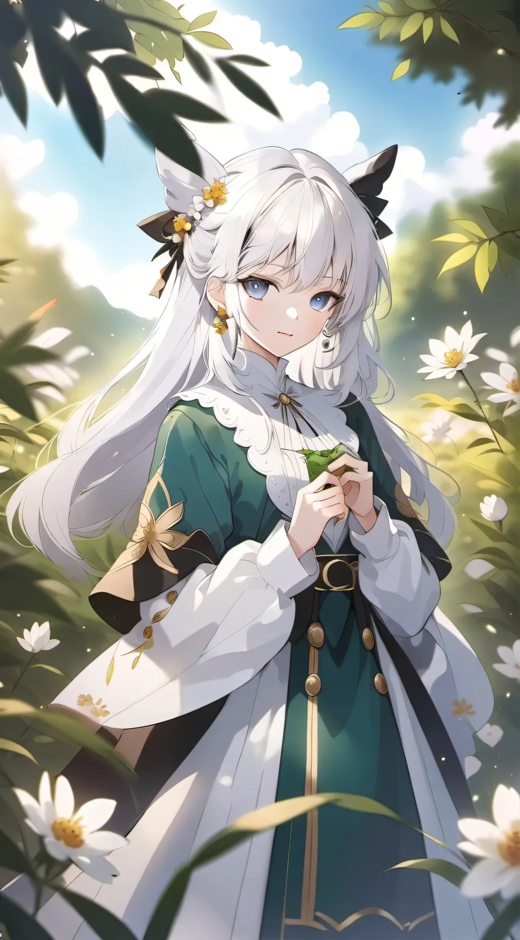 ai character: luna background