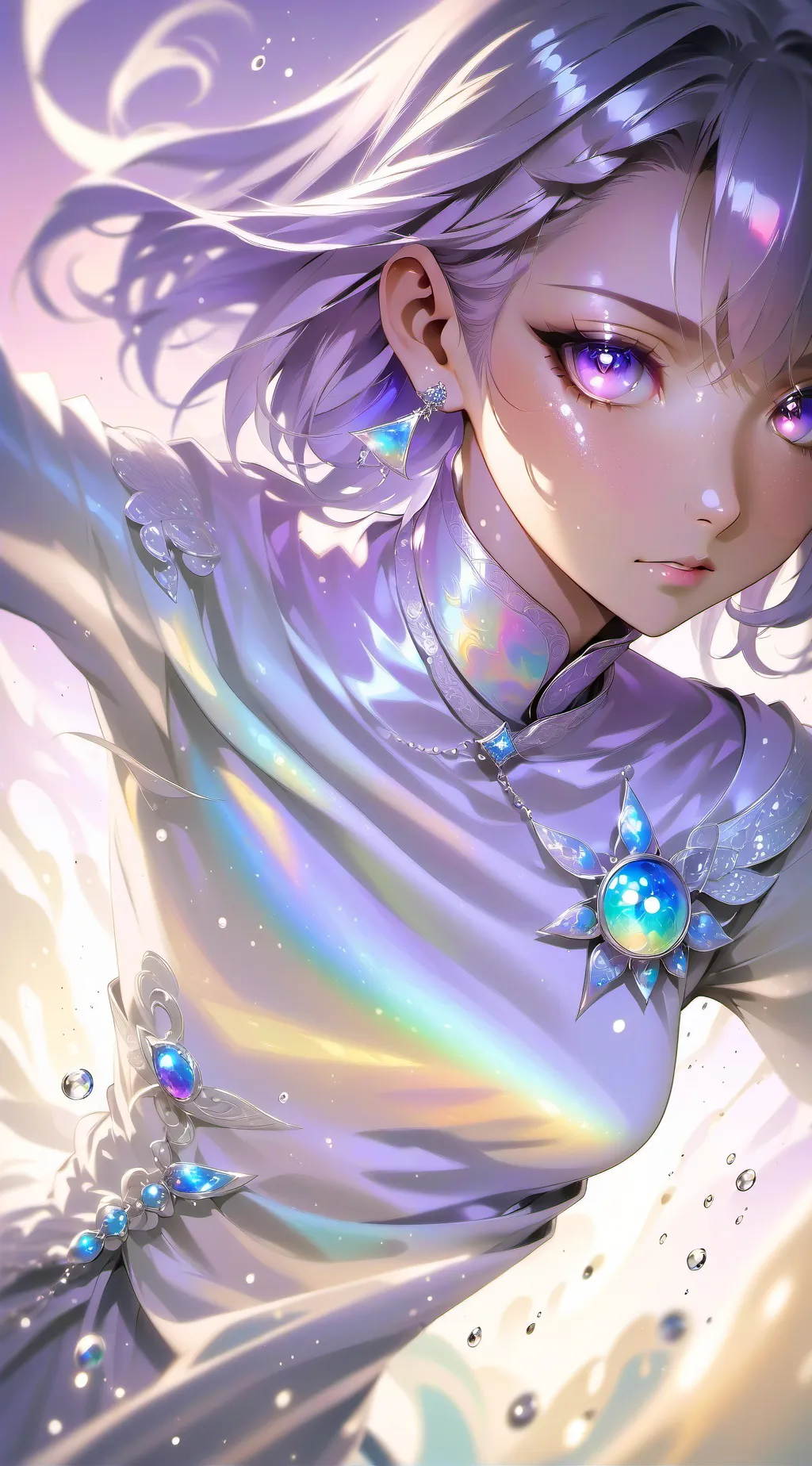 ai character: iris background