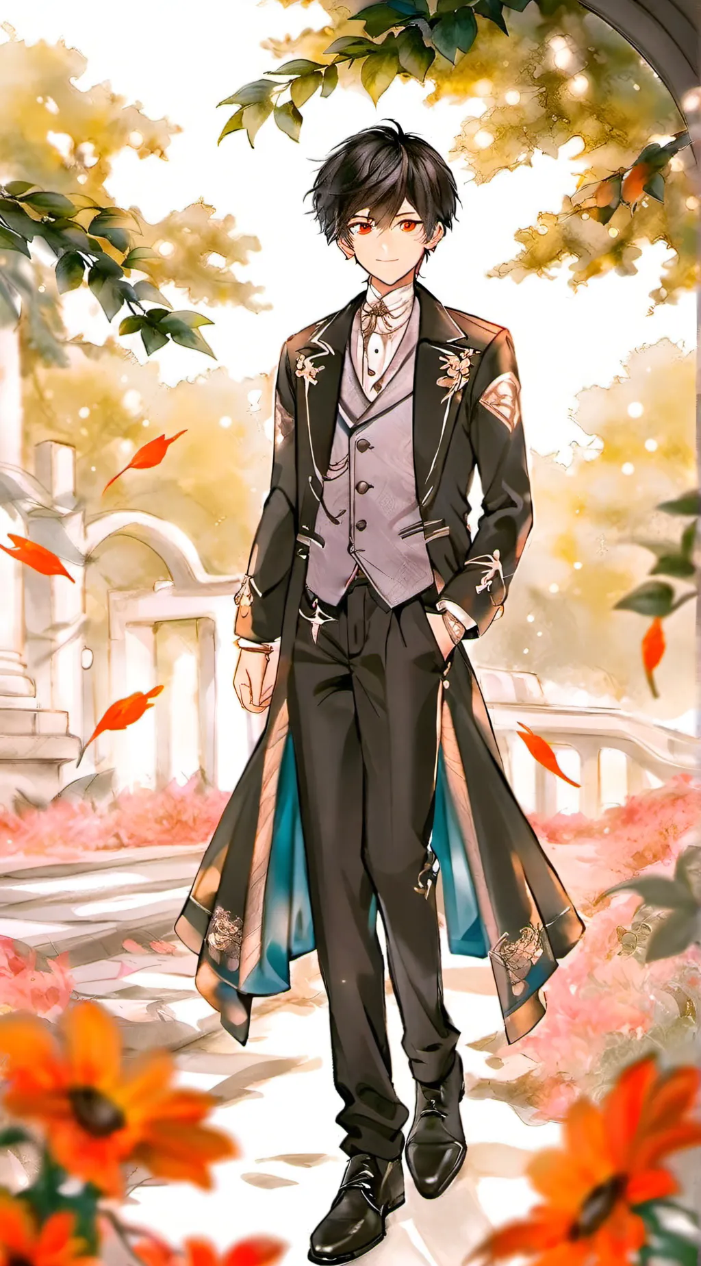 ai character: ThatBoiWater background