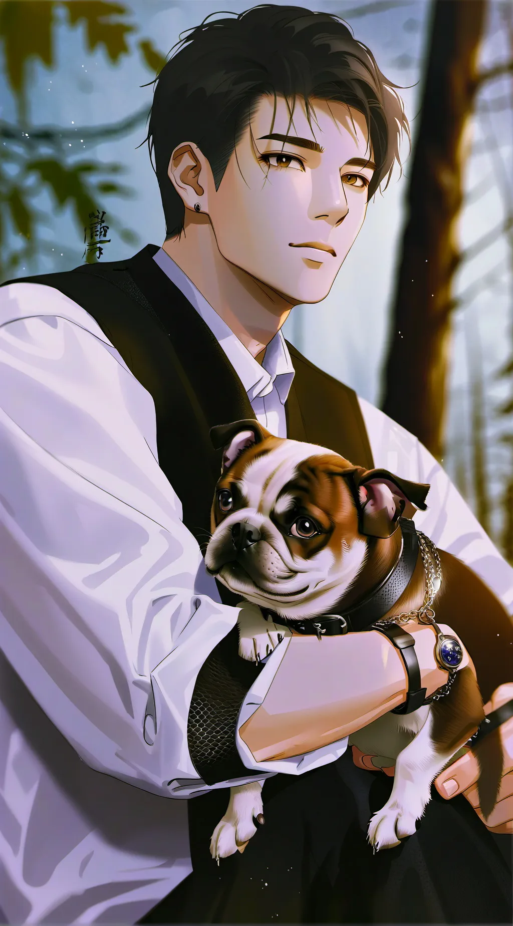 ai character: Grant background