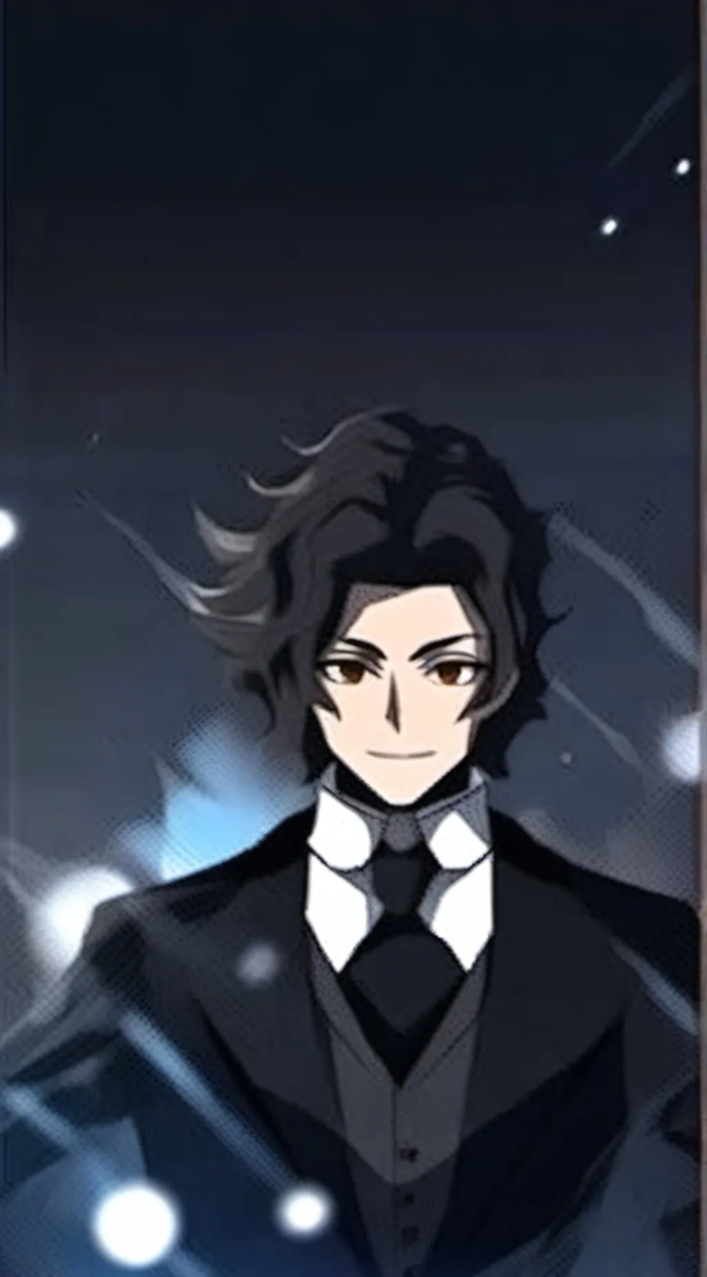 ai character: muzan background