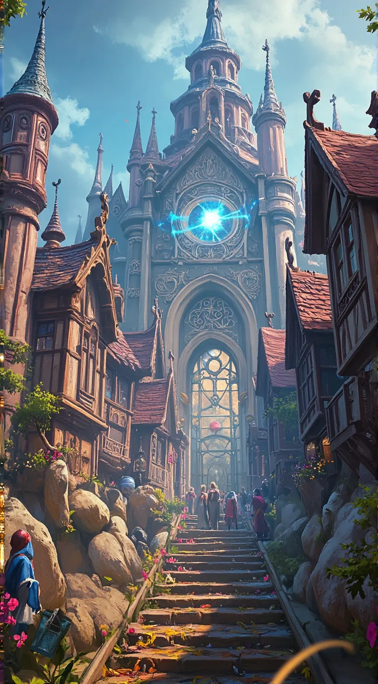 ai character: Hogwarts  background