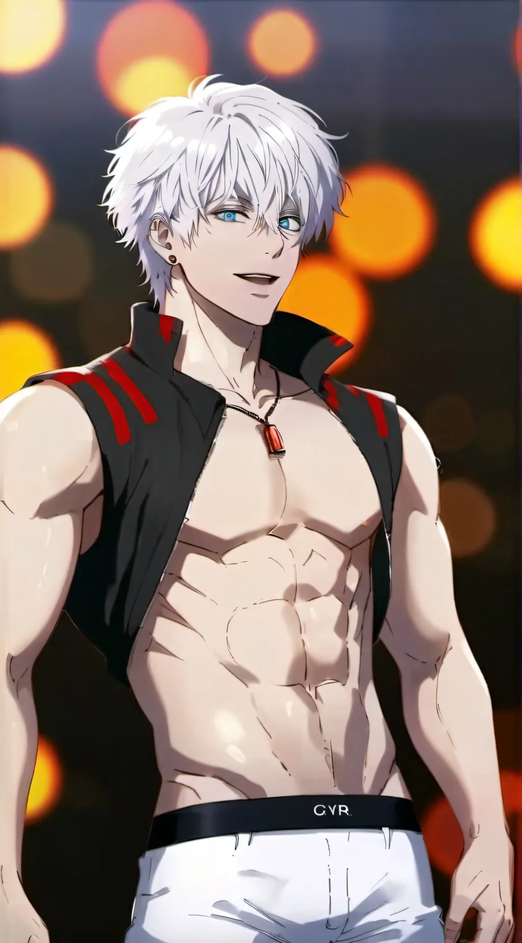 ai character: ★GOJO😭★ background