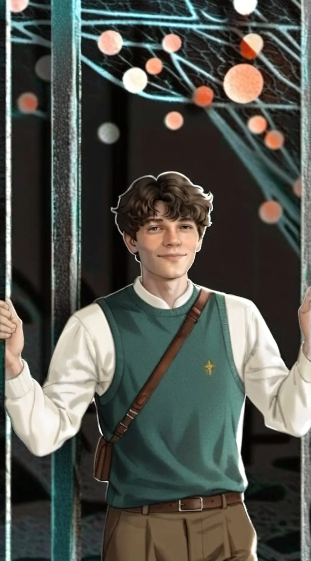 ai character: Mark background