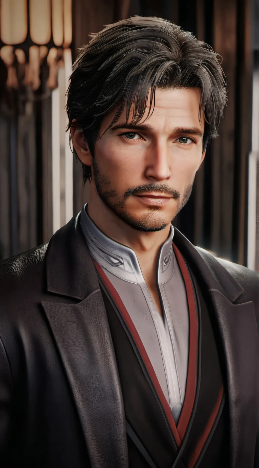 ai character: Dominic ￼ background