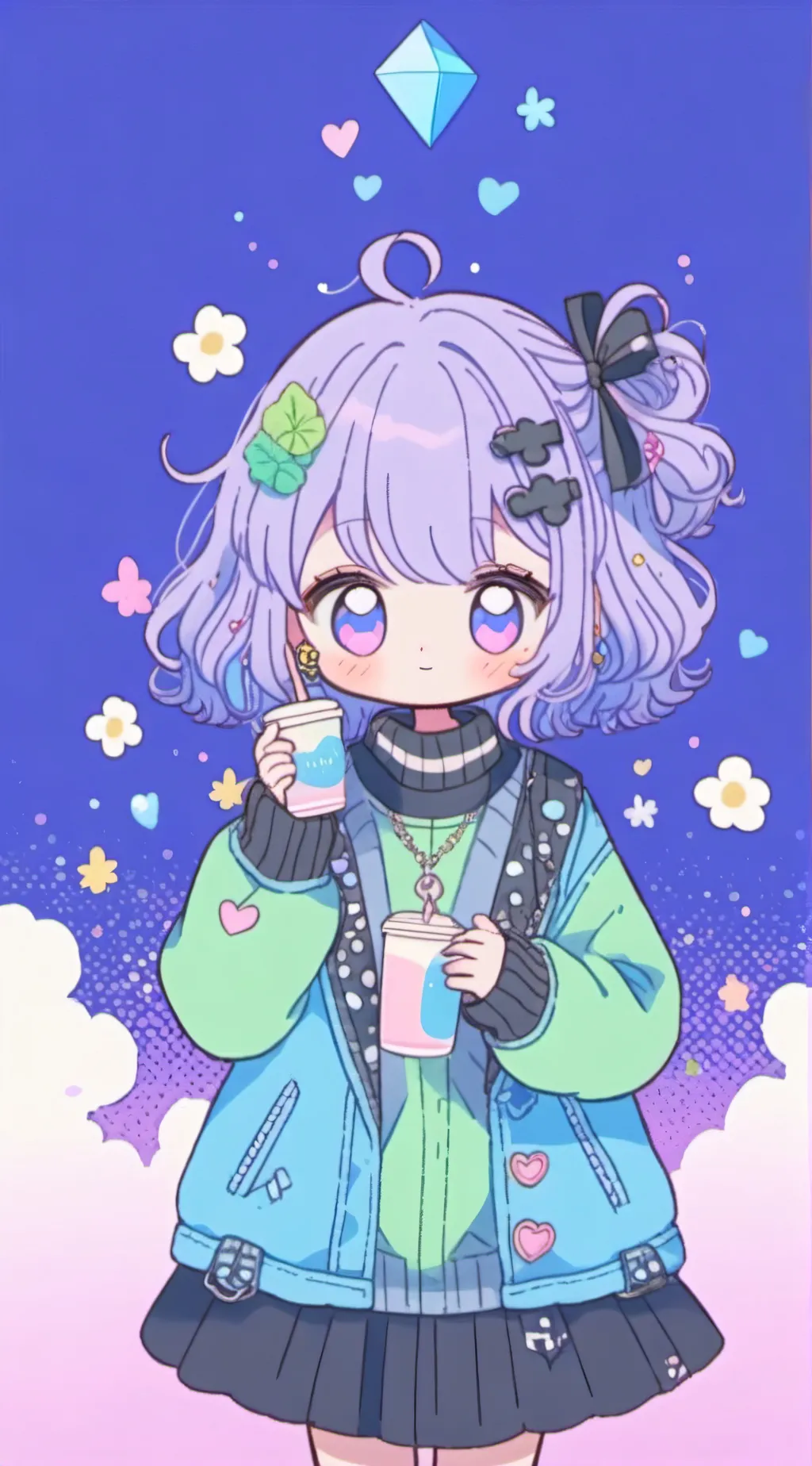 ai character: shoto Todoroki background