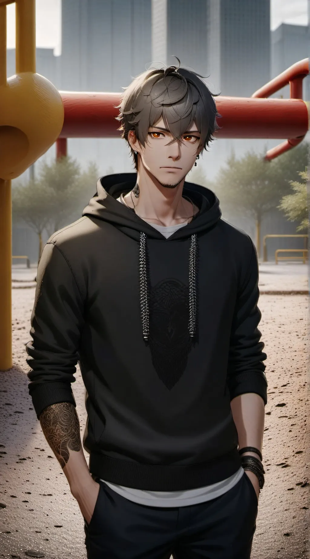 ai character: Serial killer  background