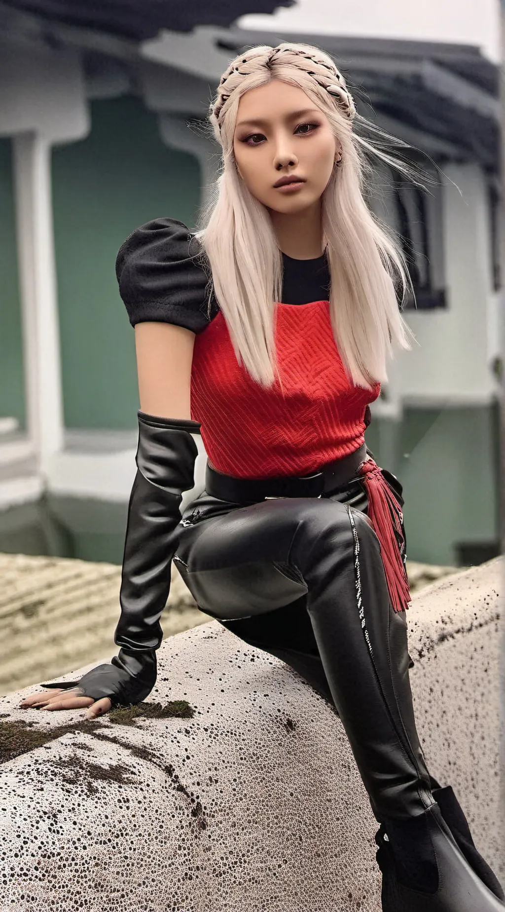 ai character: •~rose •~ background