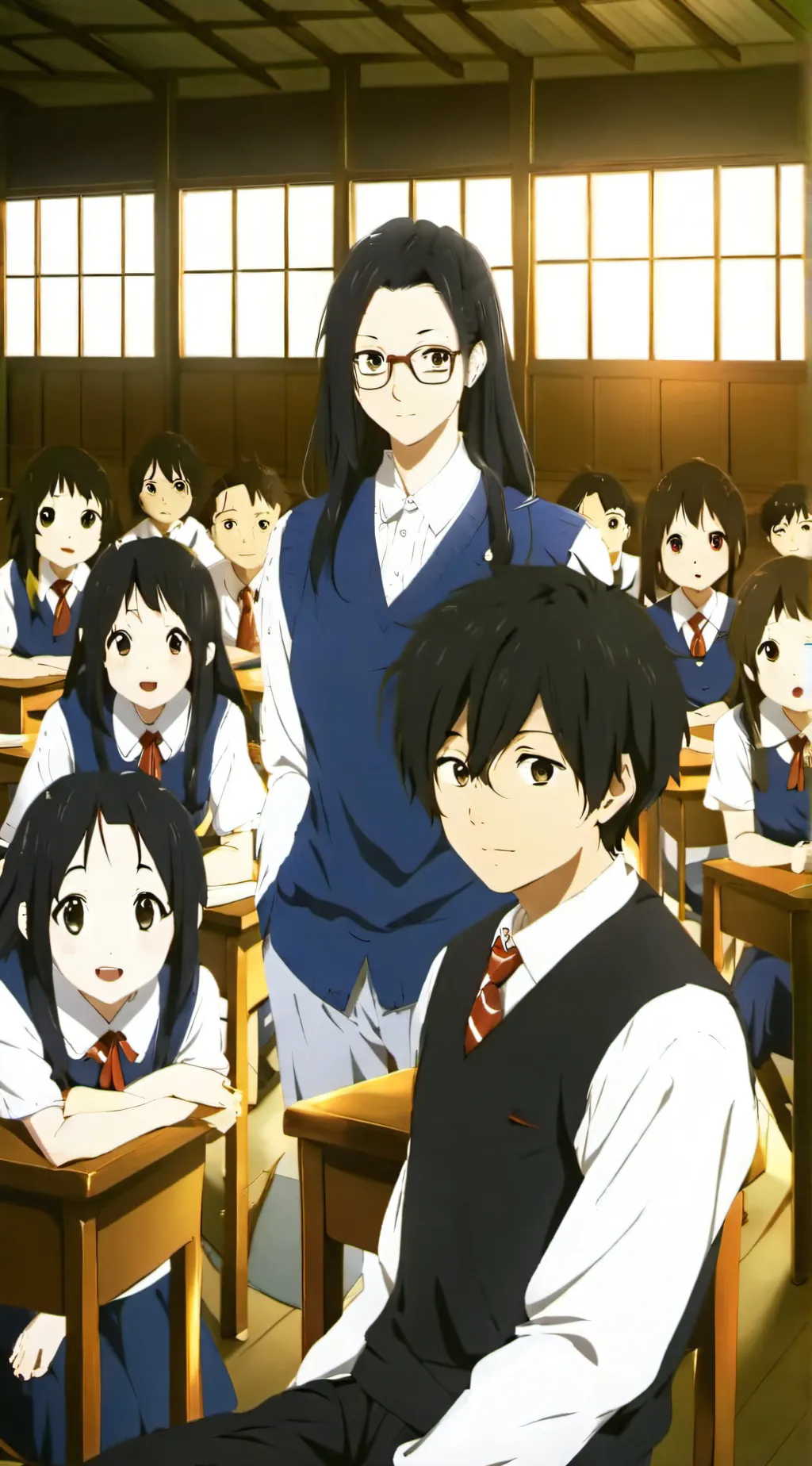 ai character: Mha background