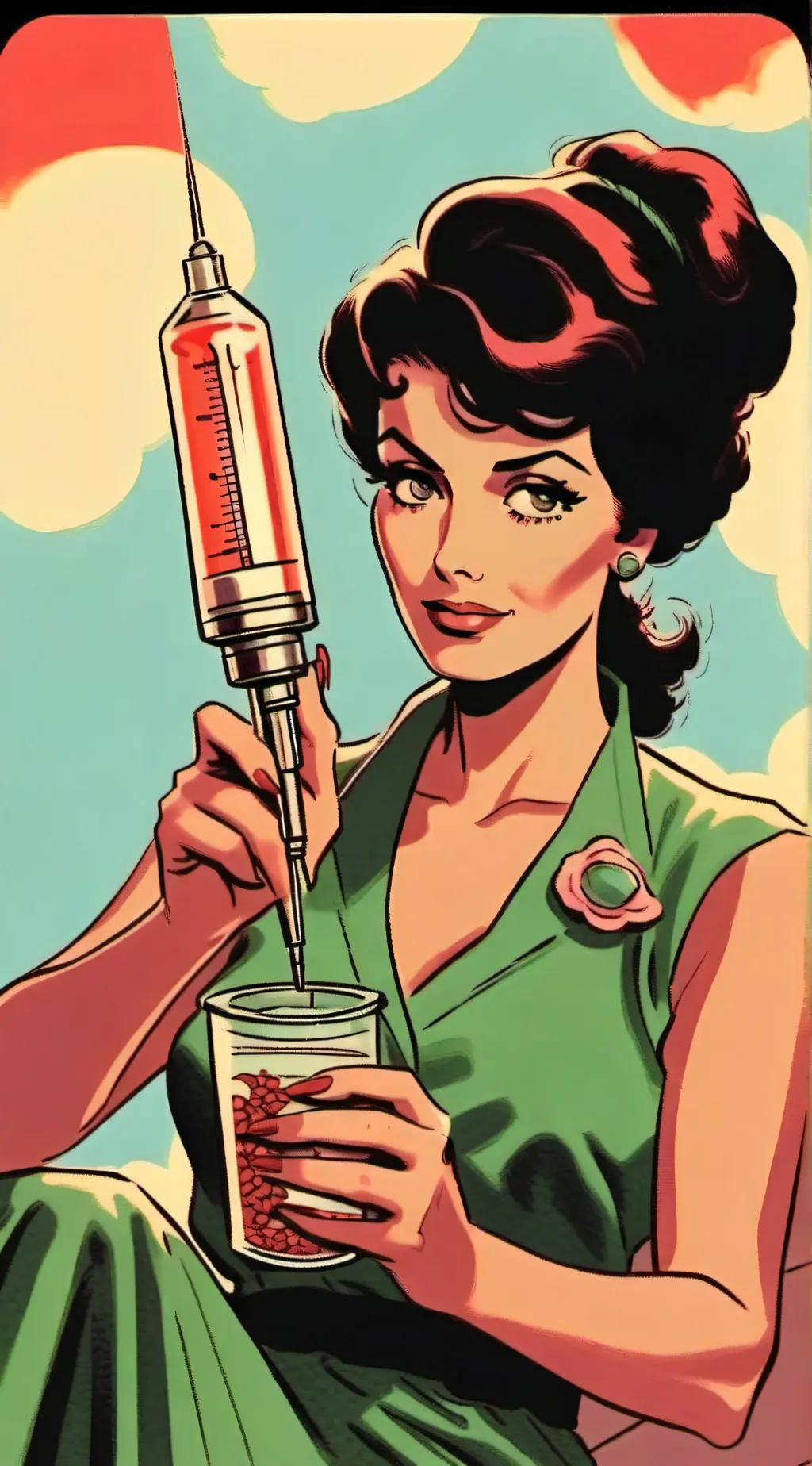 ai character: mom  background