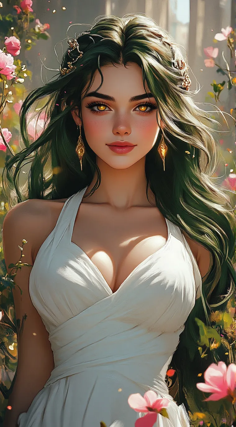 ai character: OLIVIA background