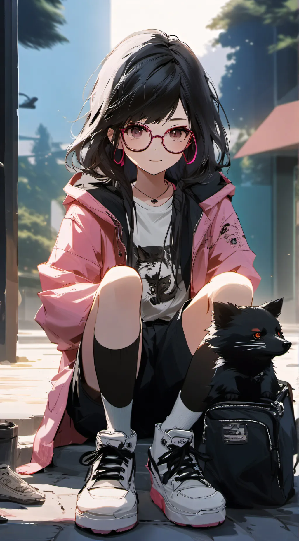 ai character: Mha (song background