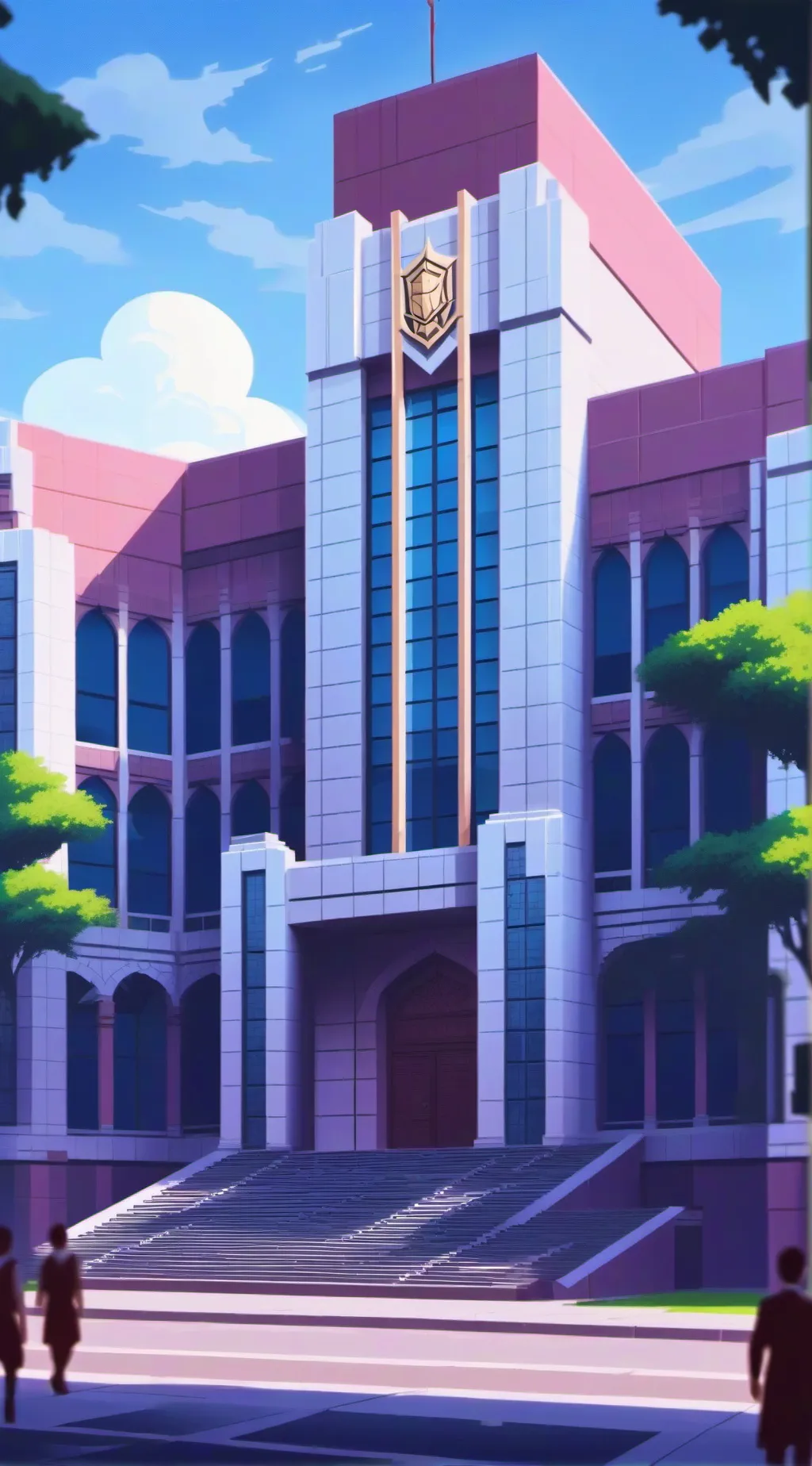 ai character: UA dorms background